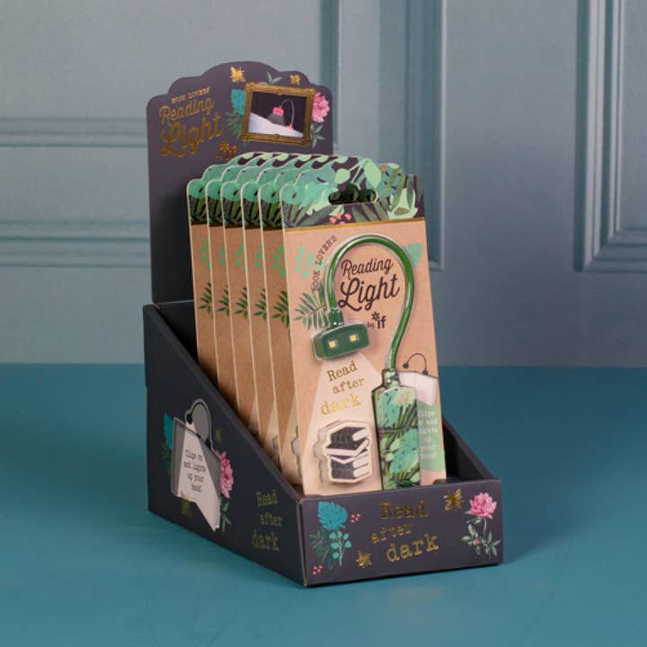 Botanical Reading Light Starter Pack Display for wholesale by if USA