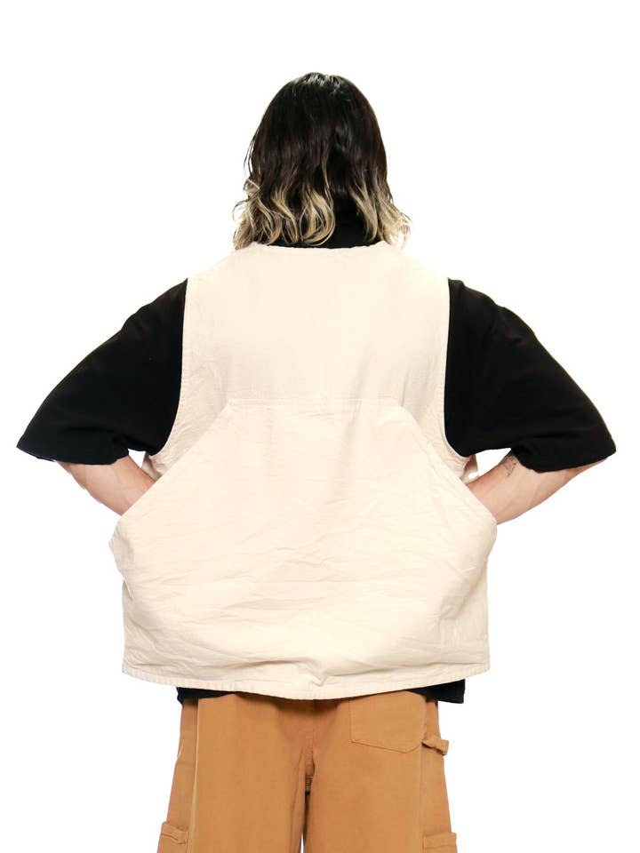 meals - Wholesale Outerwear Vest - Unisex - Flour Work Vest5