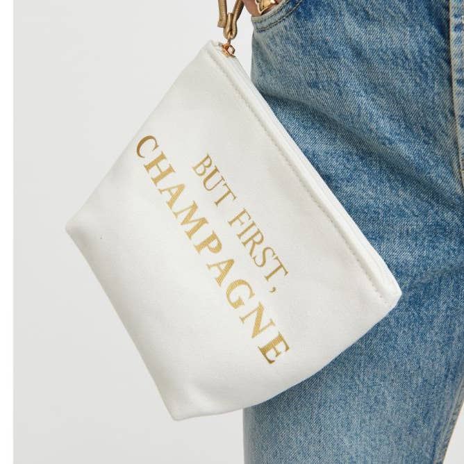 Urban Expressions - Wholesale Make-up/cosmetic bag - Printed Canvas Wristlet Cosmetic Make Up Bag Pouch0