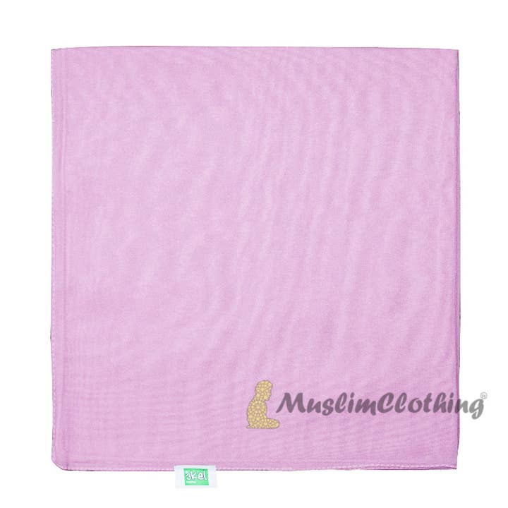 IndoMode - Wholesale Scarf - Women's - Muslimah Light Lavender Square Chiffon Scarf Hijab Kimar