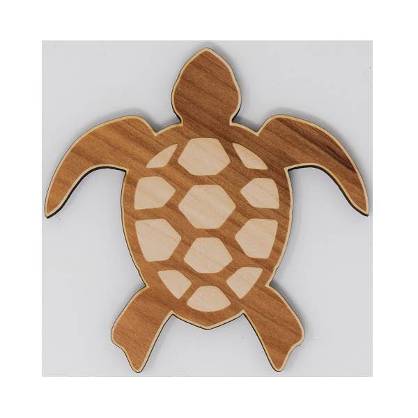 Sea Turtle2 - Dark Magnet for wholesale by Shore Thing Laser Engraving LLC
