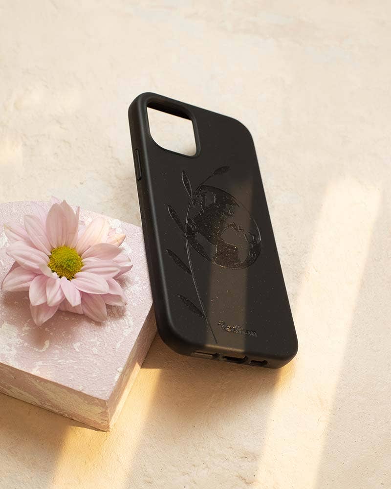 Redhan - Wholesale Phone Case - Unisex - Biodegradable and Eco-friendly Phone Case in Black - Earth3