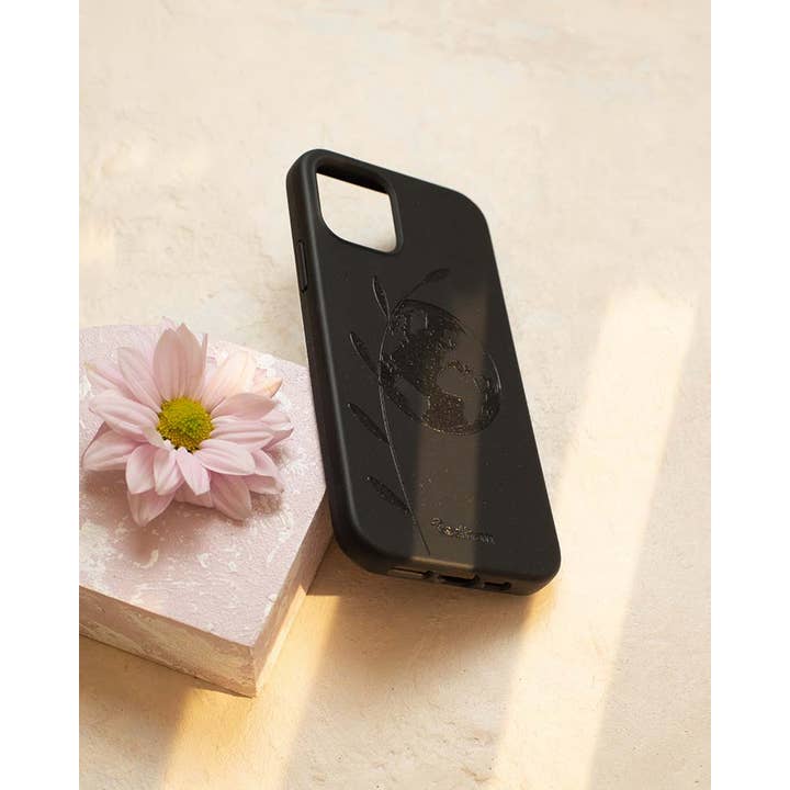 Redhan - Wholesale Phone Case - Unisex - Biodegradable and Eco-friendly Phone Case in Black - Earth3