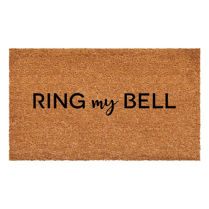 Ring My Bell Doormat for wholesale by Calloway Mills