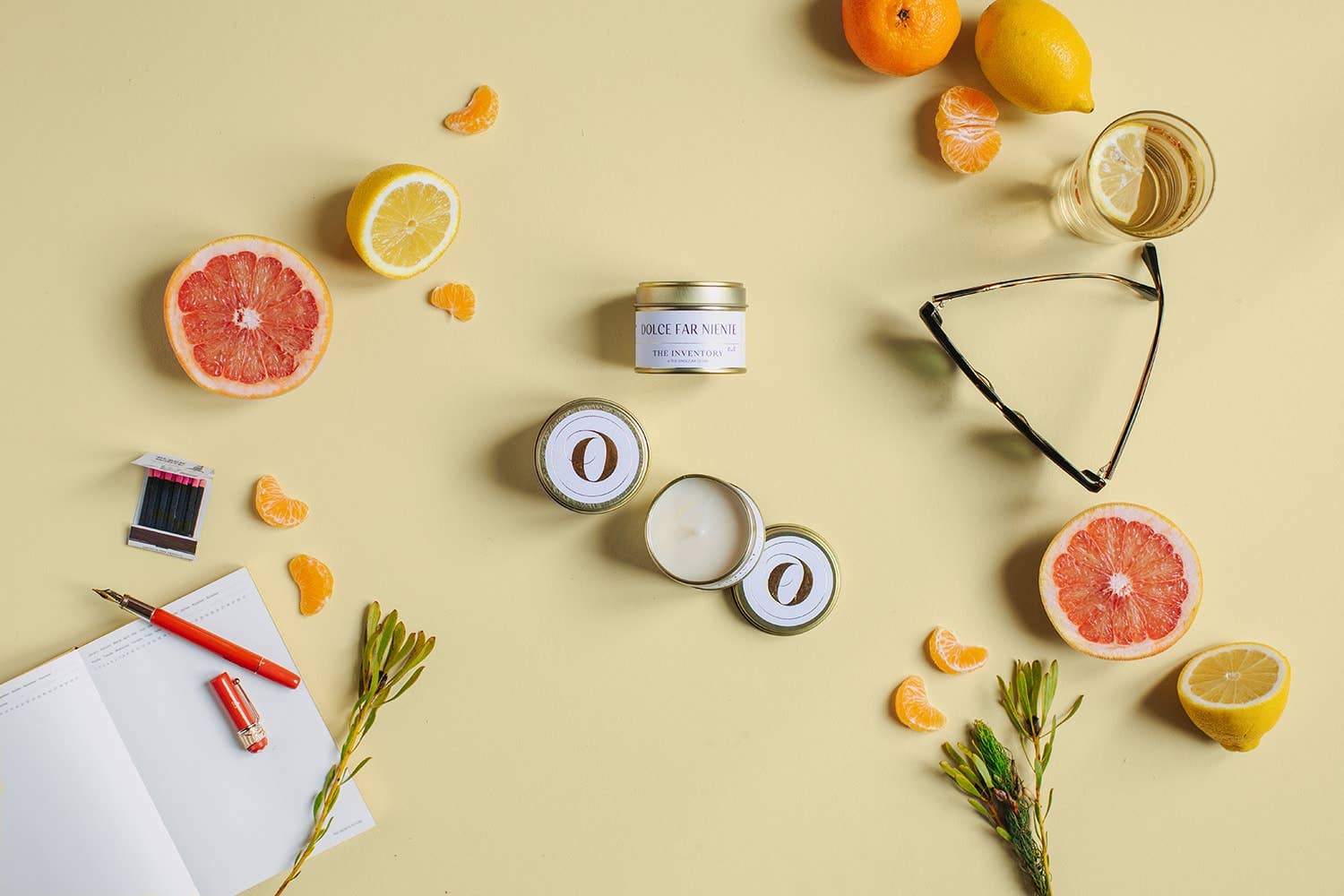 The Singular Olivia - Wholesale Jar/Filled Candle - The Inventory at TSO: Dolce Far Niente Candle No. 0 (80g Tin) - 30% DISCOUNT