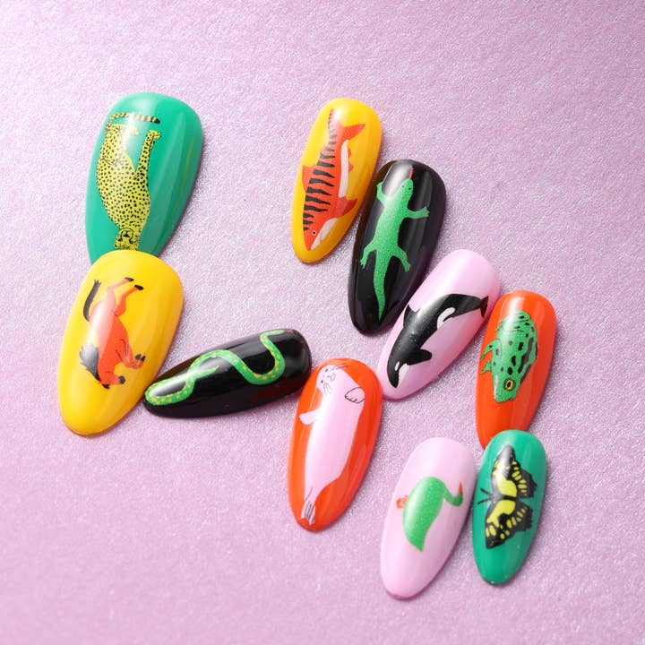 Never Have I Ever - Wholesale Press-On/Fake Nails - Animal Planet by Lorien Stern - Press-on Nails4