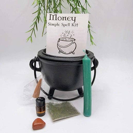 Mystical Roots - Wholesale Meditation Supplies - Simple Spell Kit - Money