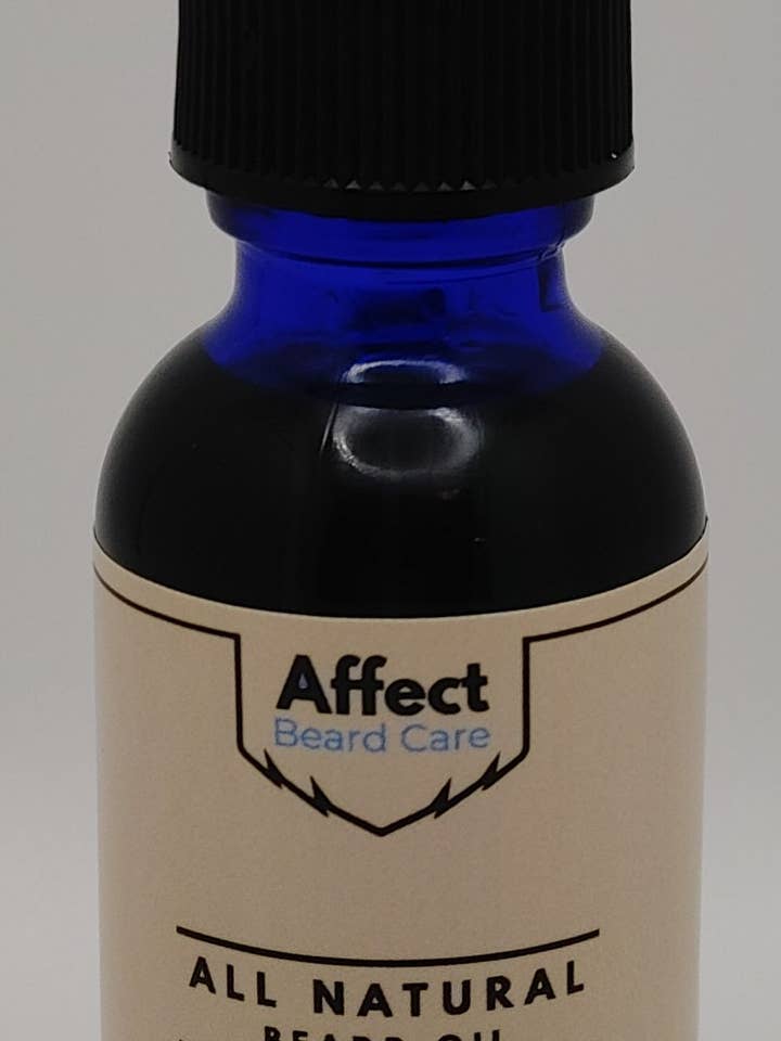 Huile à barbe entièrement naturelle - Non parfumée pour la vente par Affect Beard Care