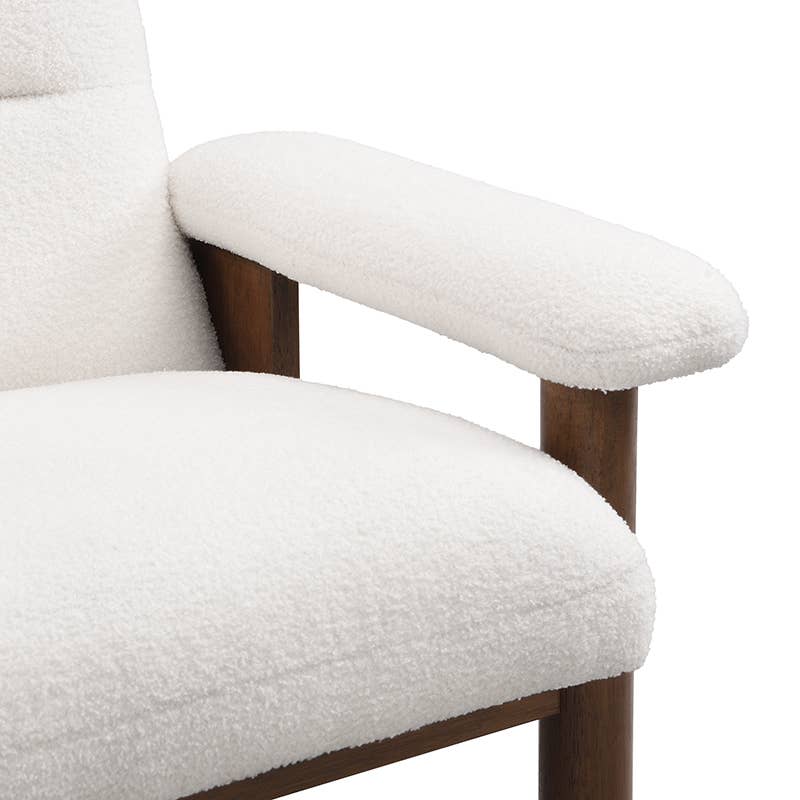 HOMYCASA DESIGN INC - Wholesale Chair - Modern Accent Chair with Ottoman, Lounge Chair with Footrest6