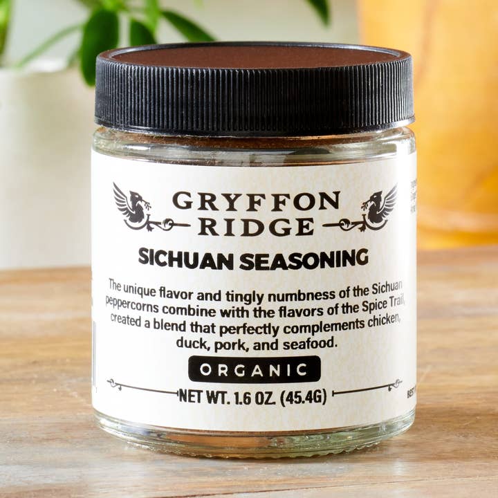 Sichuan Seasoning - Certified Organic for wholesale by Gryffon Ridge Spice Merchants