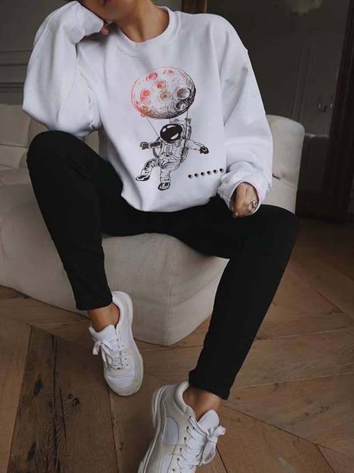 M9254 - SUDADERAS GRÁFICAS SW SPACE para venta al por mayor de HARANG