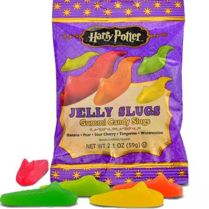 I Got Your Candy - Wholesale Gummy - Jelly Belly Harry Potter Gummi Slugs Bag 2.1oz - 12ct1