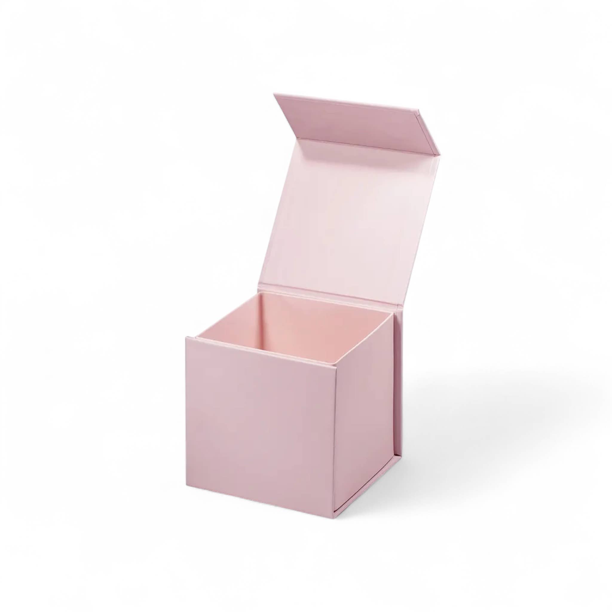 Dabble Doll - Wholesale Gift Box - Pink Magnetic Gift Box with Ribbon, Cube3