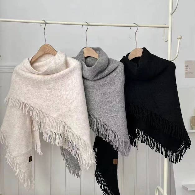 CP25222 Wool Blend Triangle Wrap for wholesale by Pretty Persuasions