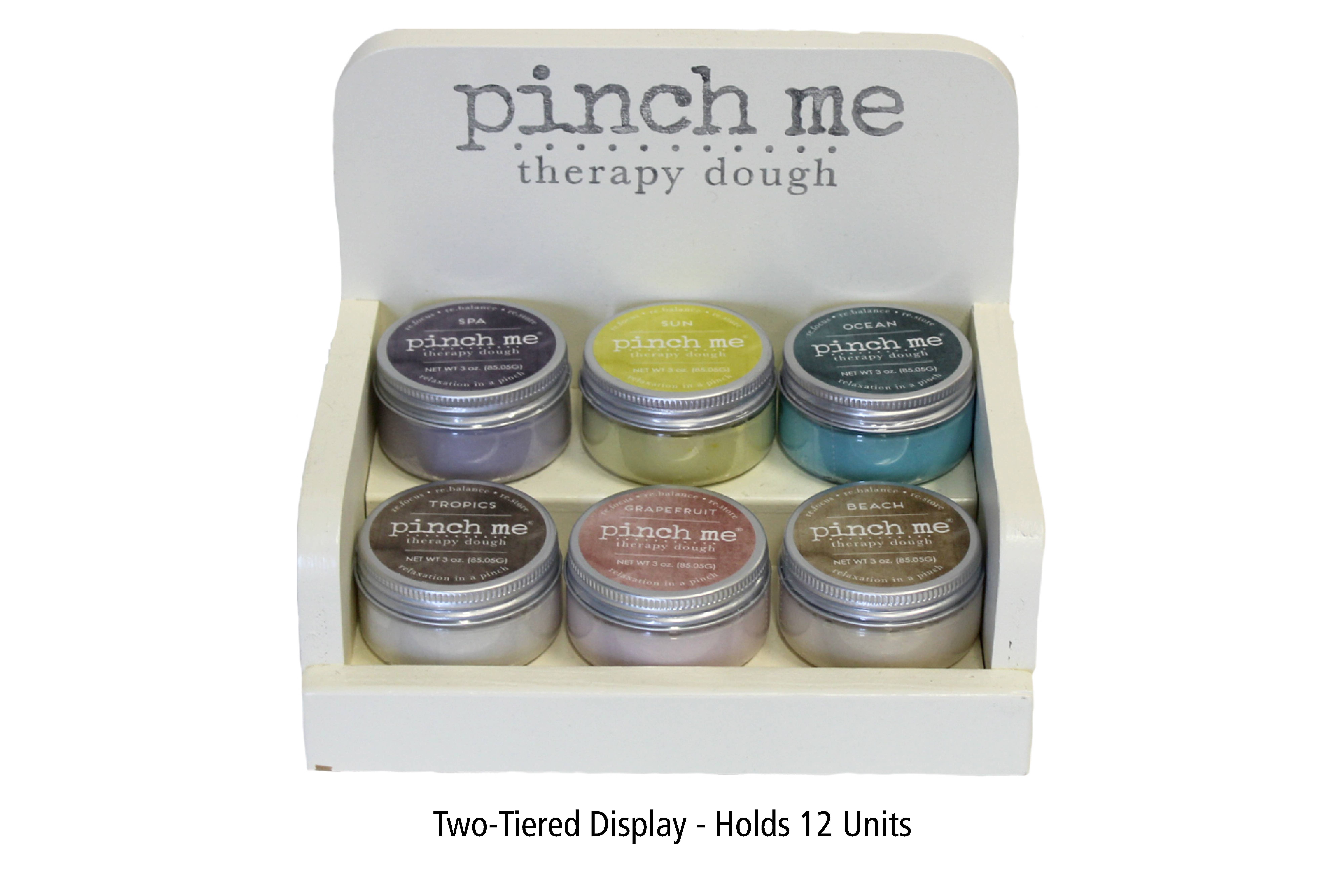 Pinch Me Therapy Dough – wholesale Retailer display – Beauty & wellness – Two Tier Display