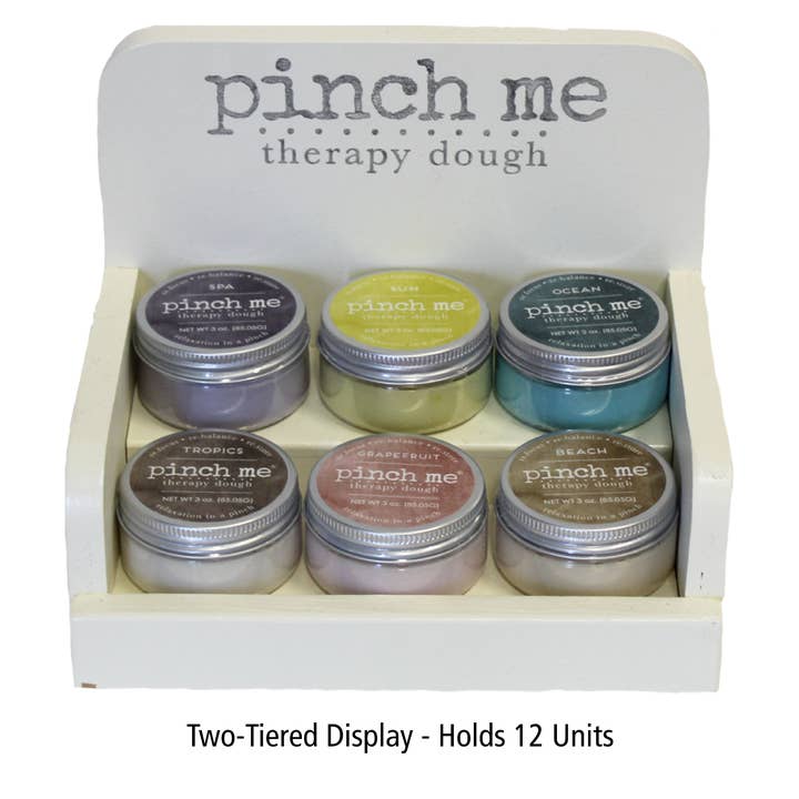 Pinch Me Therapy Dough – wholesale Retailer display – Beauty & wellness – Two Tier Display0