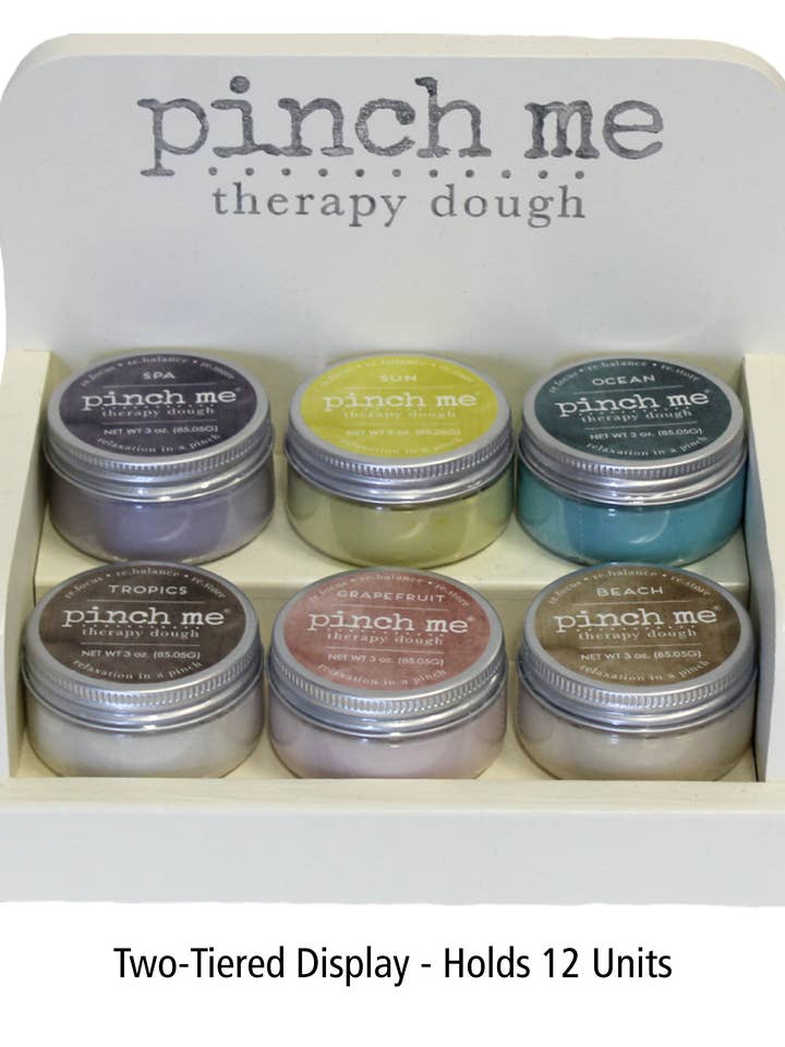 Pantalla de dos niveles para venta al por mayor de Pinch Me Therapy Dough