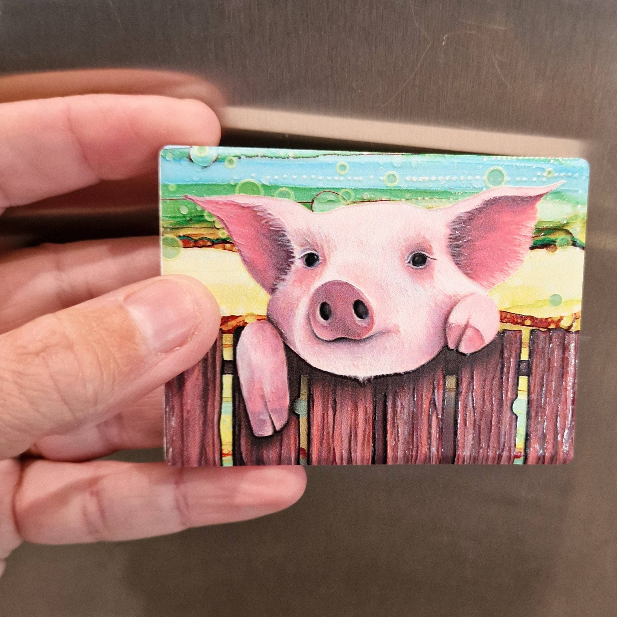 By Jo Crafts – wholesale Magnet – 02-MG Pig Magnet8