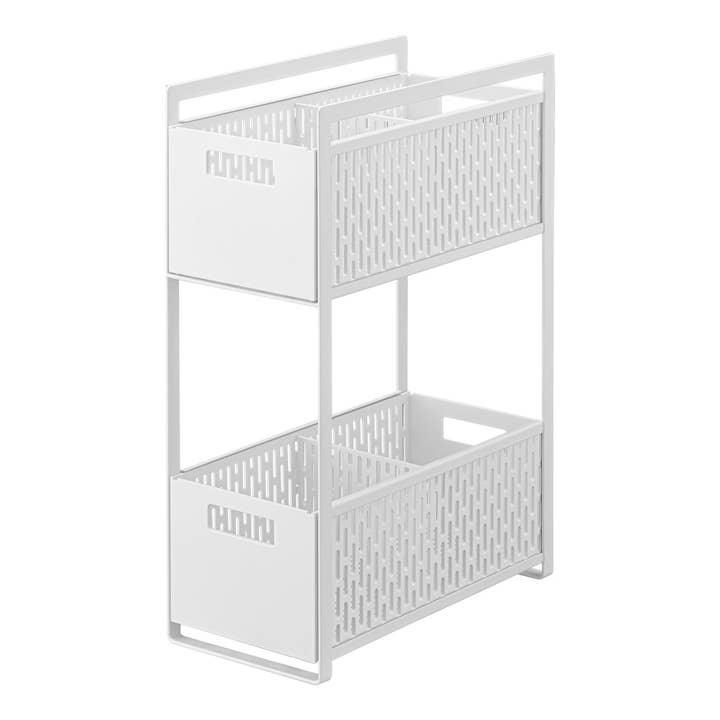 Yamazaki Home - Wholesale Kitchen Storage/Organizer - Two-Tier Cabinet Storage Basket