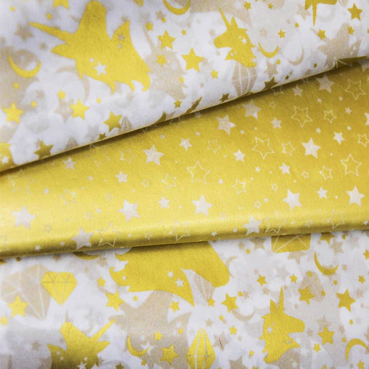 BllalaLab - Wholesale Tissue paper - Unicorn & Star Patterned Gift Wrapping Tissue Paper 60 Sheet4