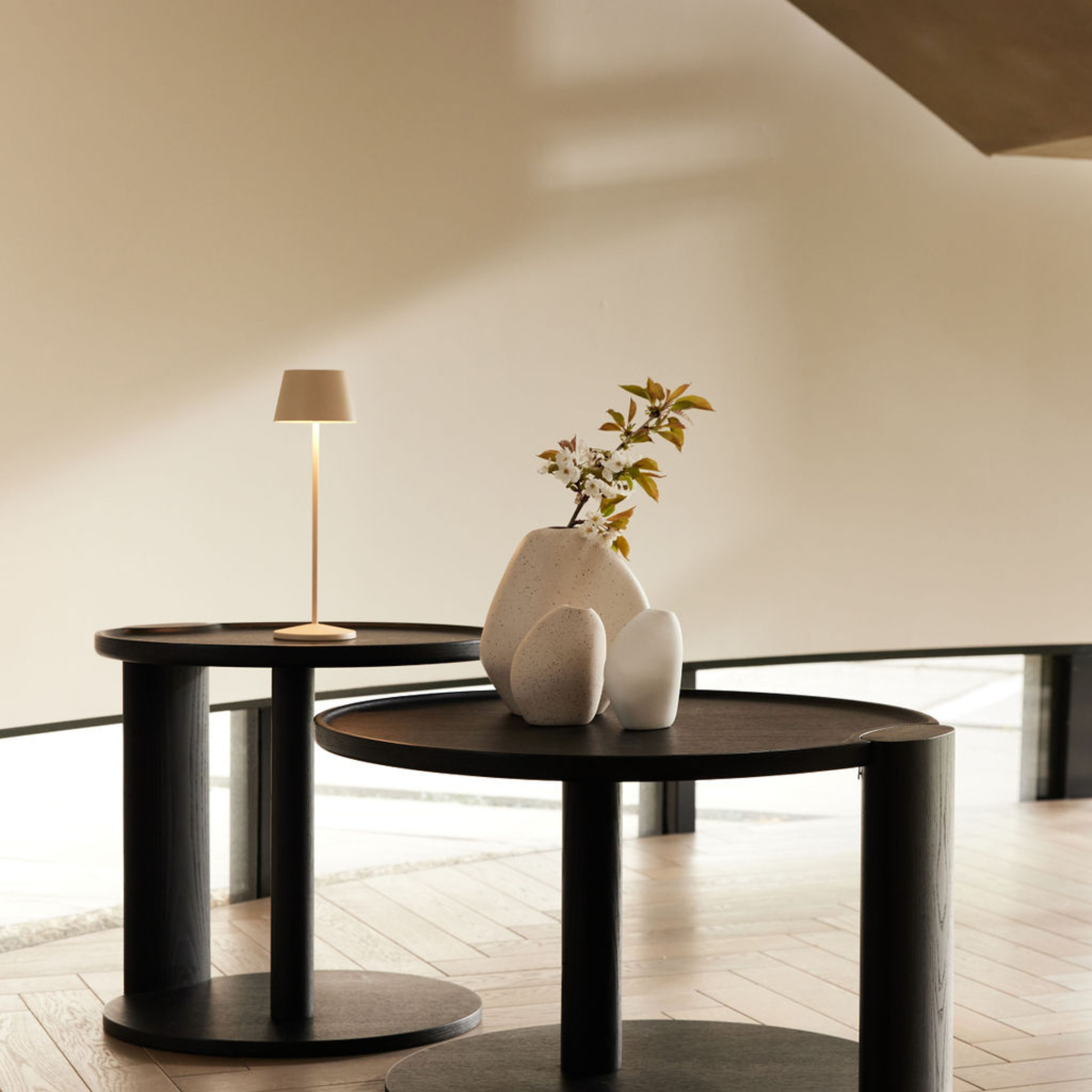 Sand Cashmere Frew Table Lamp for wholesale on Faire1