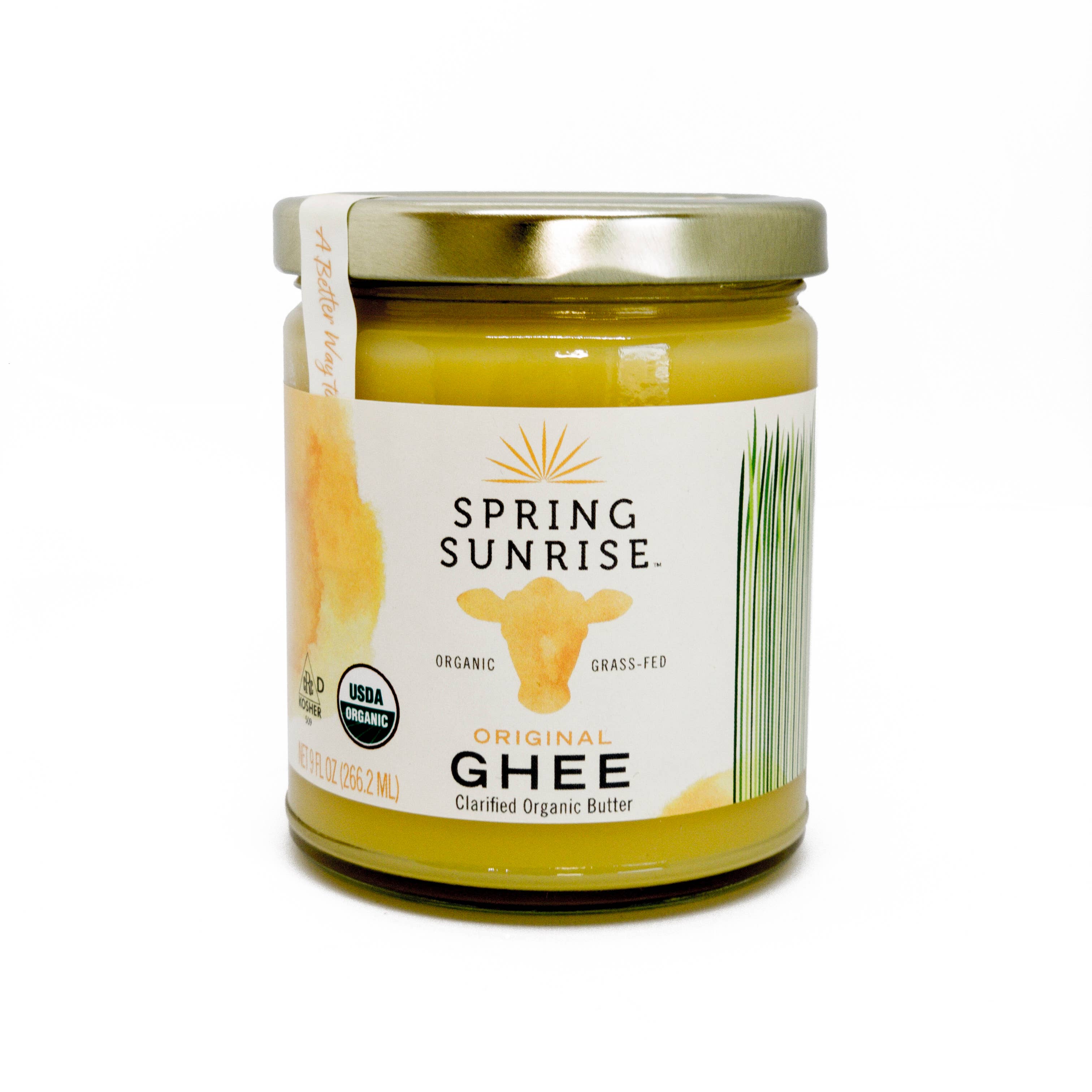Spring Sunrise Natural Foods – Engroshandel Madlavningsolie – Økologisk Græsfodret Ghe1