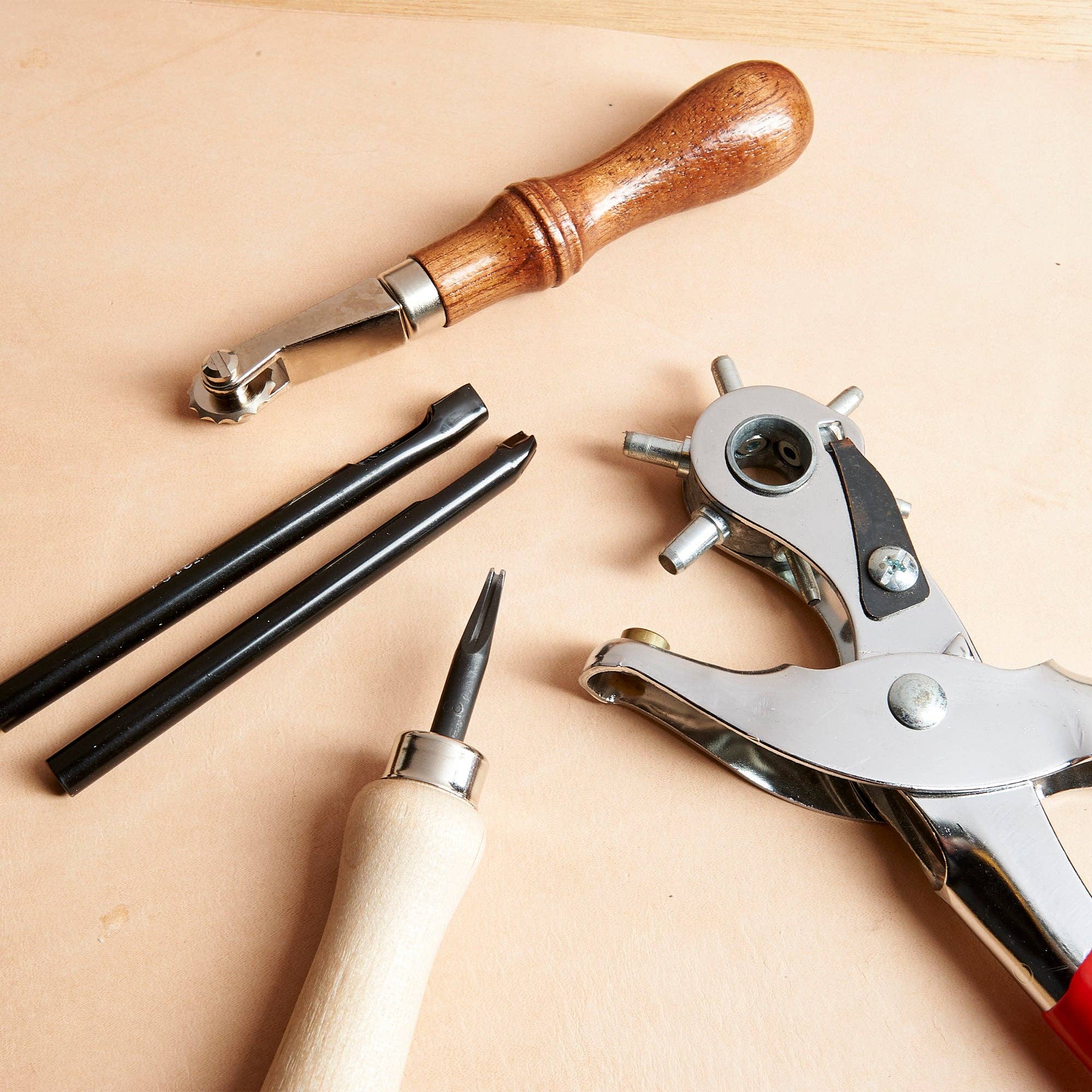 Realeather – wholesale Craft tool – Rotary Punch3