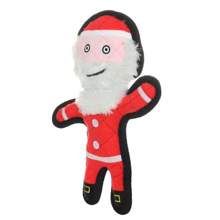 Tuffy Dog Toys - VIP Products - Wholesale Pet Squeaky Toy - Dog - Tuffy Santa - Christmas, Durable, Tough, Squeaky Dog Toy1