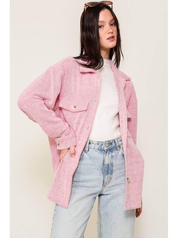 LANGÆRMET KNAP NED BØRSTET VAFFEL SHACKET for engroshandel hos MintChoco