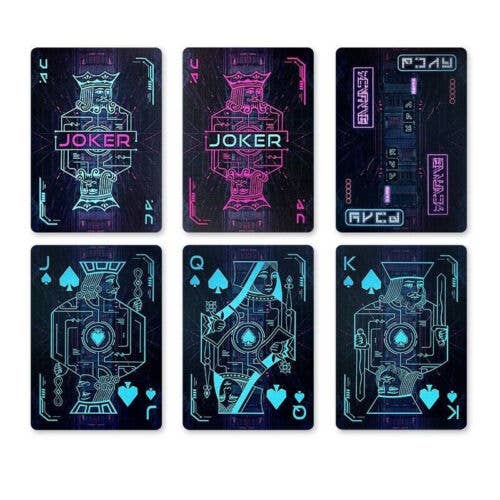 Cardshouse – wholesale Playing cards – Bicycle Cyberpunk Cybercity Cards1