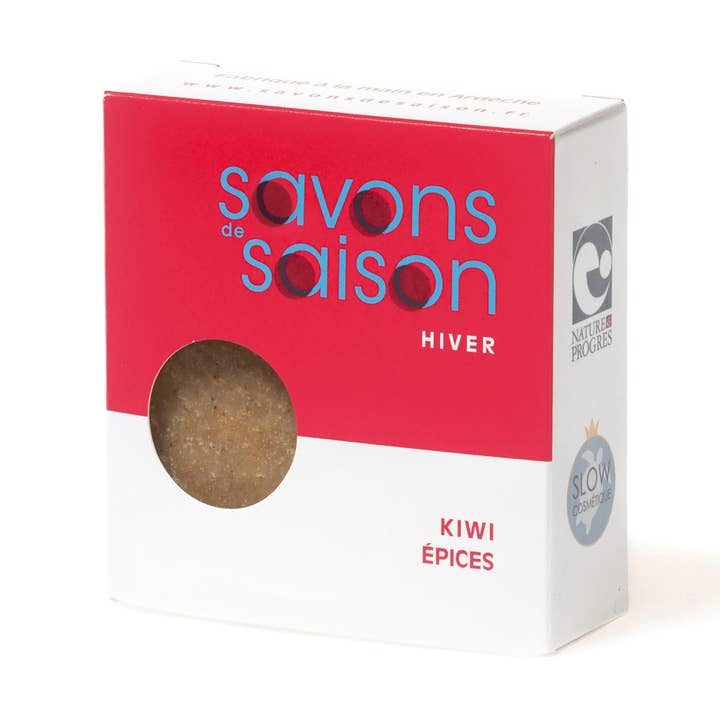 Kiwi Spice Exfoliating Soap for wholesale by Savons de Saison