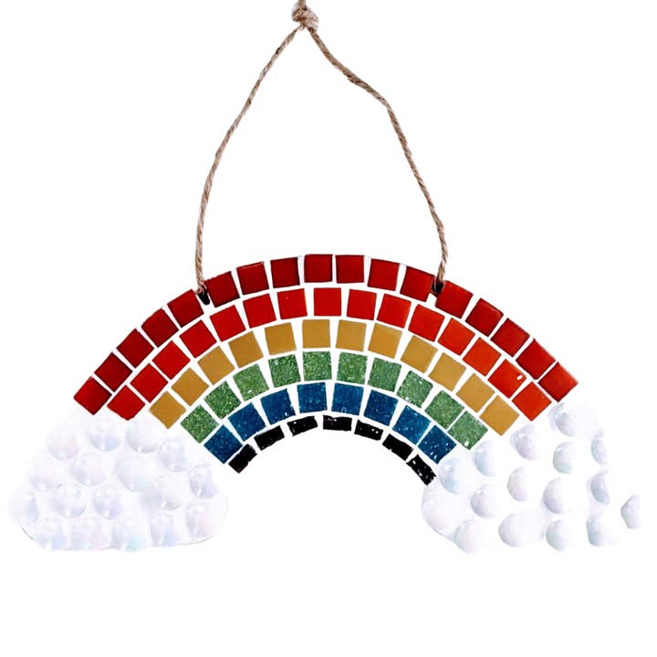 Montet Designs – wholesale DIY craft kit – Rainbow DIY Mosaic Kit, Craft Box