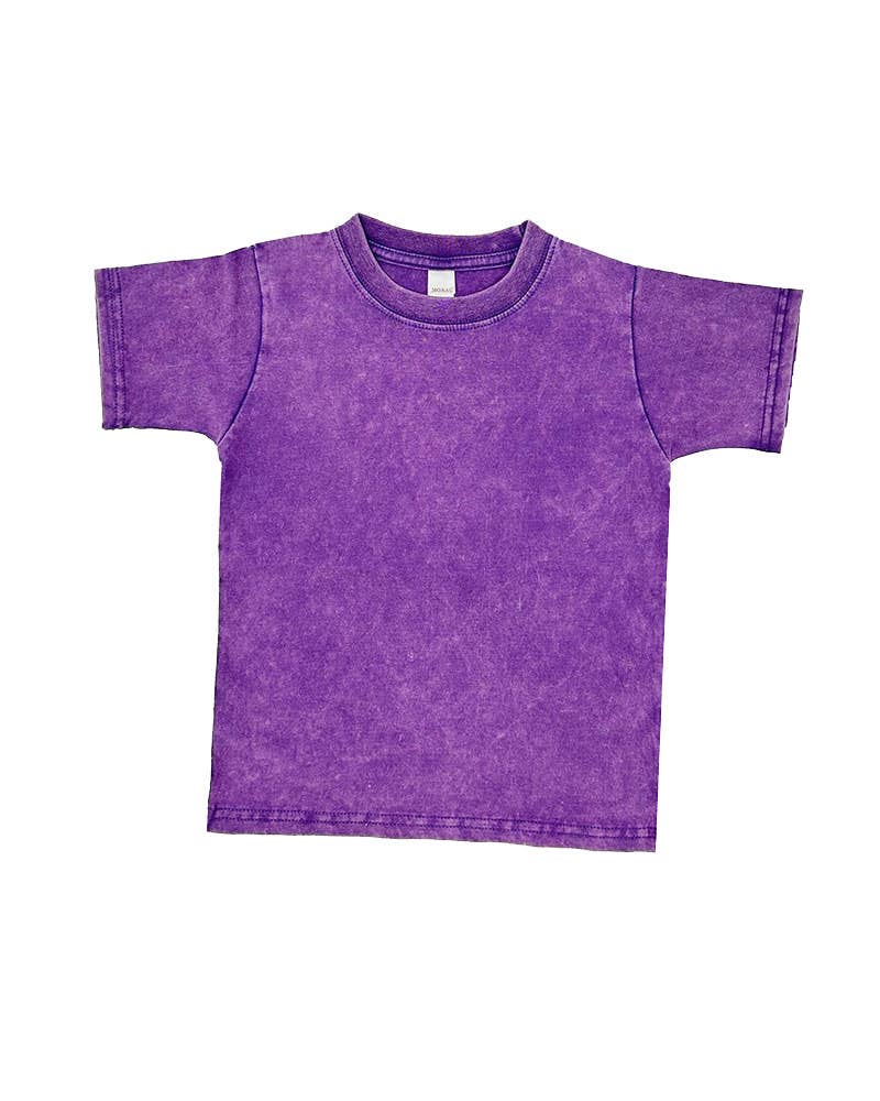 MONAG - Wholesale T-Shirt - Kids - Infant, Toddler Short Sleeve Crew Neck Stone Wash Tshirts3