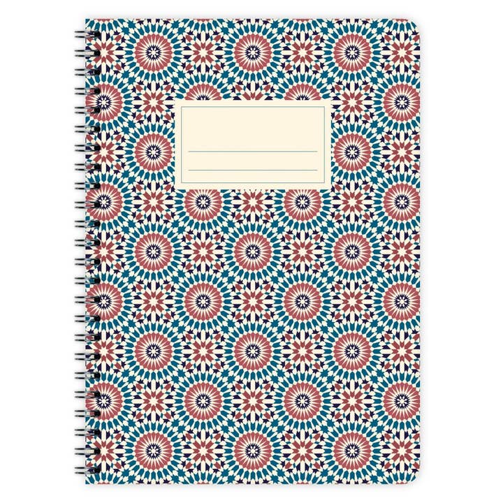 Morocco Pattern Notepad No. 6 A5 for wholesale by etmamu