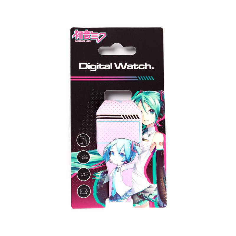 Puckator EU - Wholesale Wrist Watch - Kids - Hatsune Miku Silicone Digital Watch3