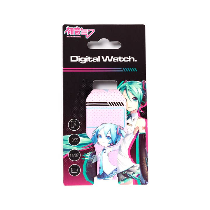 Puckator EU - Wholesale Wrist Watch - Kids - Hatsune Miku Silicone Digital Watch3