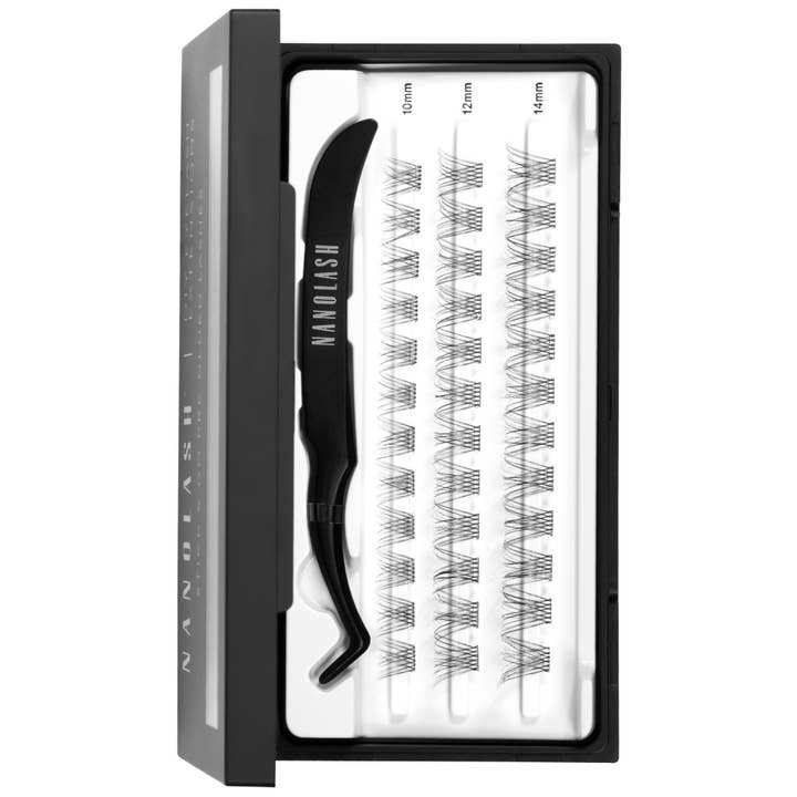 Everett Cosmetics - Wholesale False/Fake Eyelashes - Nanolash DIY Stick & Go Pre-Glued Lashes7