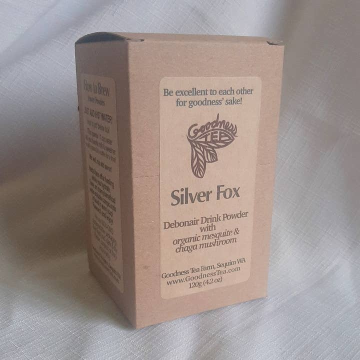 Sølv Ræv for engroshandel hos Goodness Tea