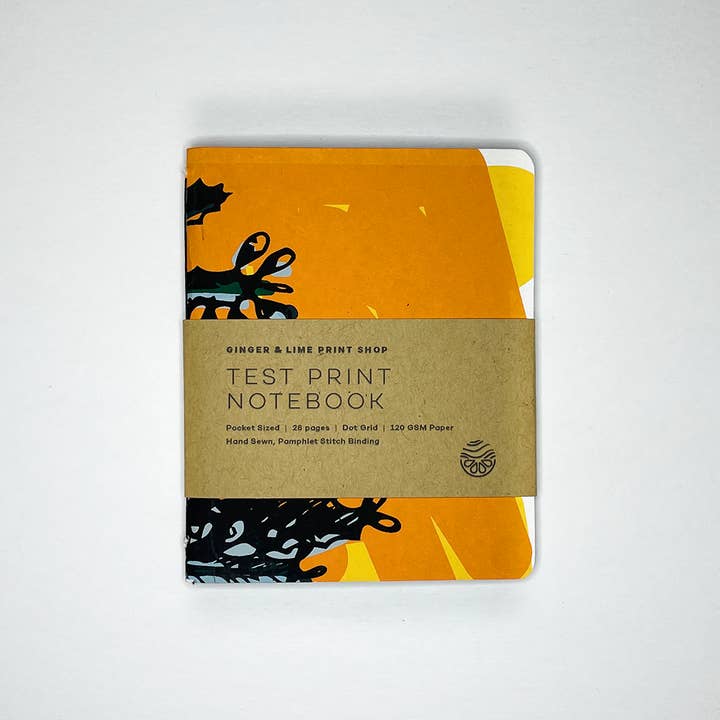 Lomme Test Print Notesbog - Stue Kaktus for engroshandel hos Ginger & Lime Print Shop