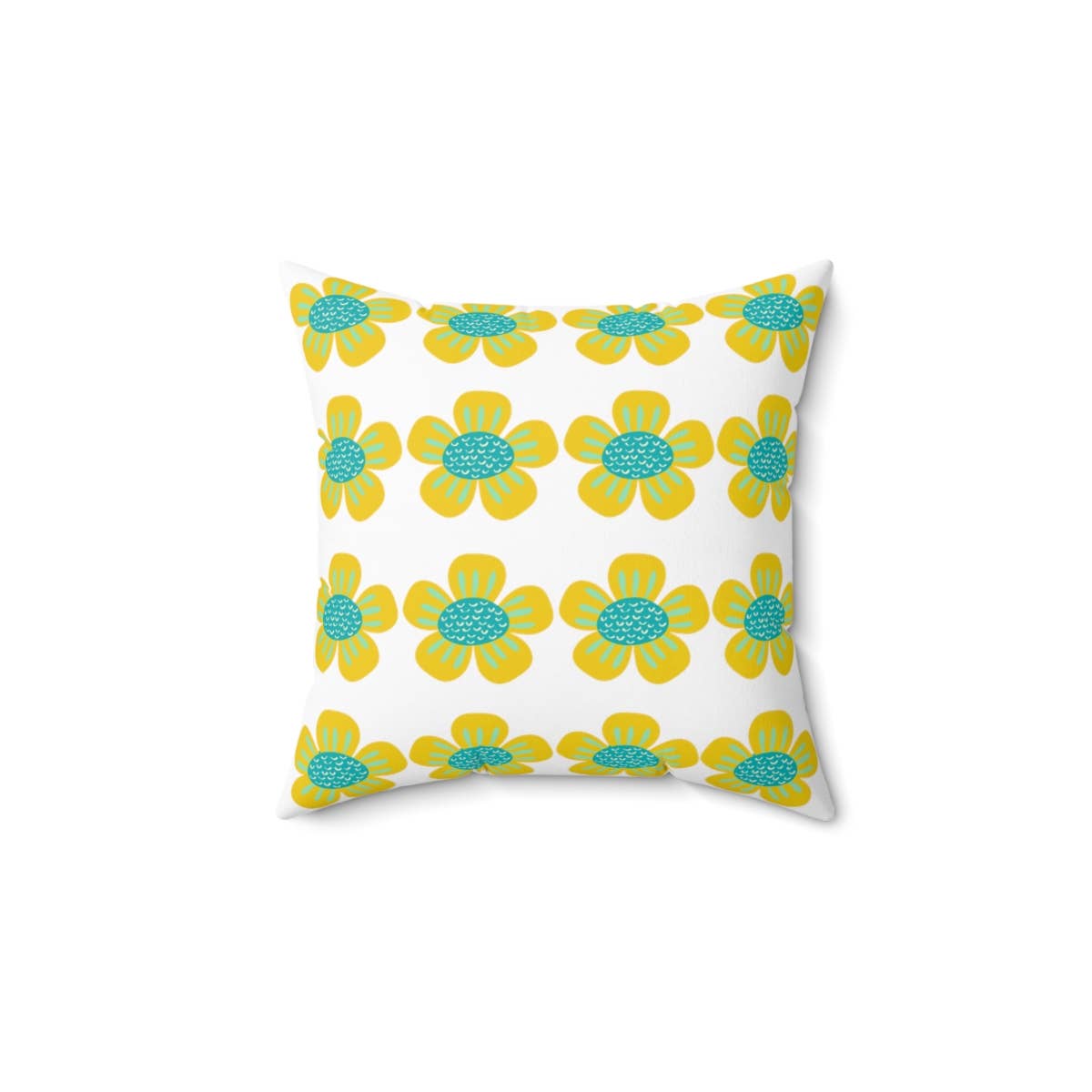 COUTUIQ – Almofada decorativa/de sofá por atacado – Almofada Quadrada Almofada Cor Amarelo e Verde