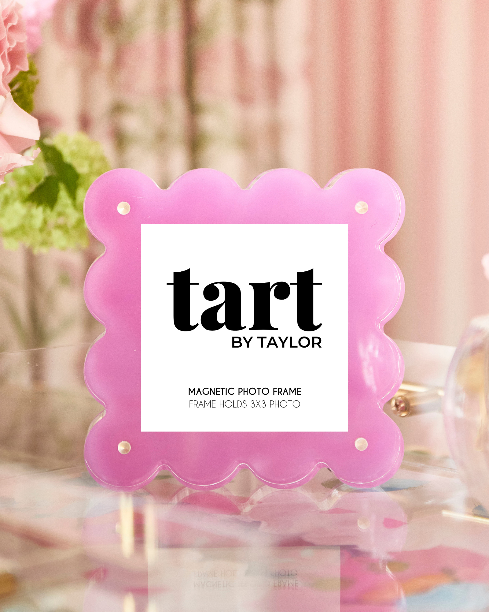 Tart By Taylor - Wholesale Picture Frame - Fuchsia Mini Acrylic Picture Frame4