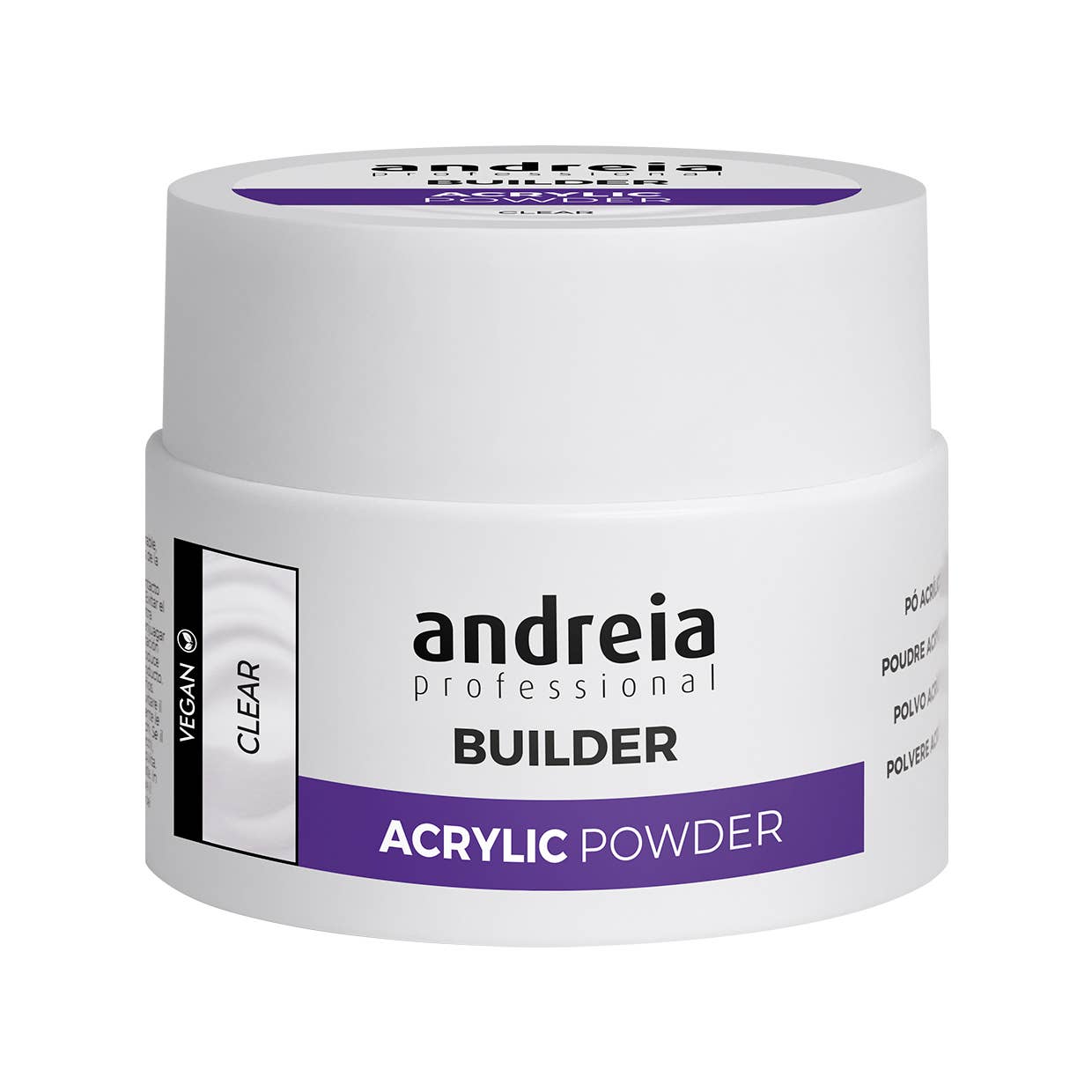 Andreia Professional – wholesale Nail lacquer – Andreia Professional Acrylic Nail Powder - Clear 35g