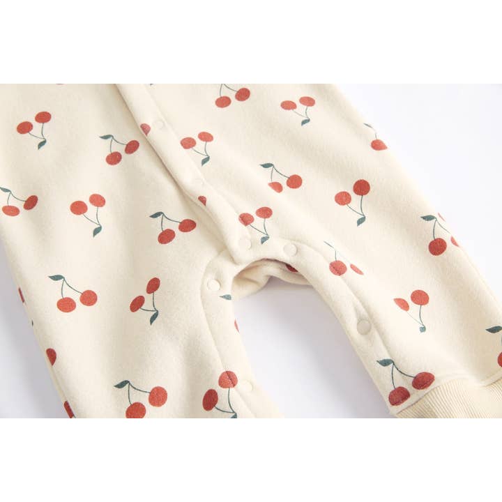 MyKids-USA® - Vendita all'ingrosso Tutina - Neonati - Pagliaccetto monopetto da bambina con stampa di ciliegie9