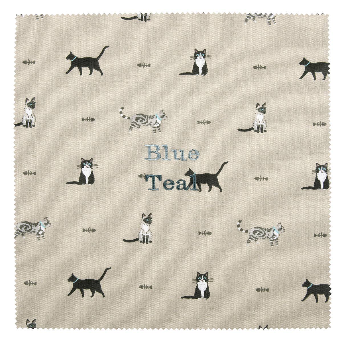 Sophie Allport – wholesale Tea towel – Purrfect Tea Towel1