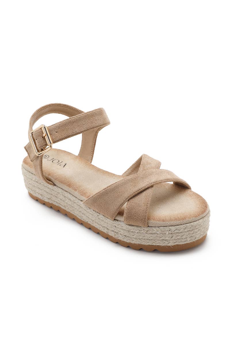 Joia Paris - Wholesale Wedges - Women's - Wedge espadrilles with strap JN-8811