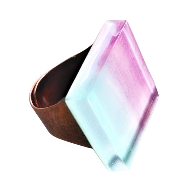 Cotton Candy Ring for wholesale by JAG/ged Edge Jewelry