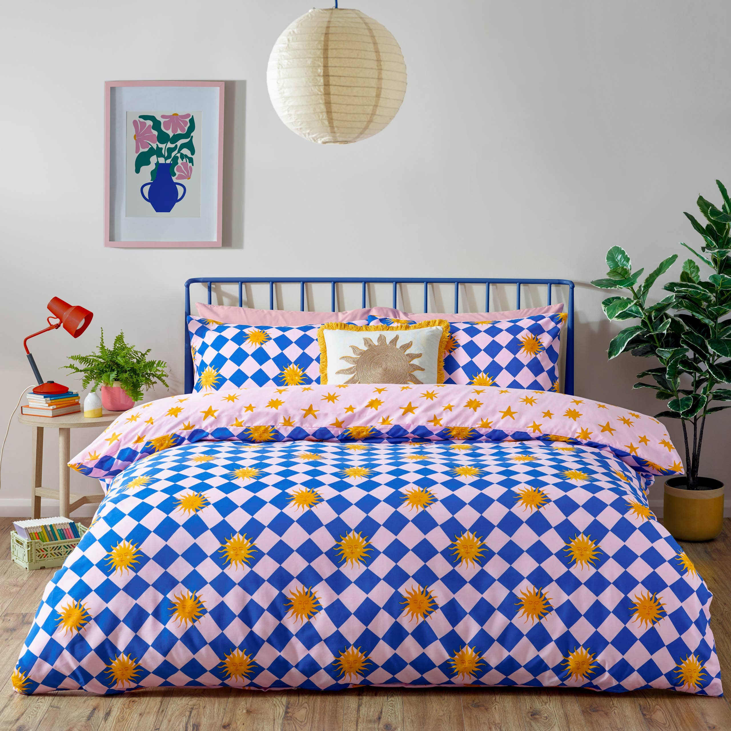 Antares Printed Duvet Cover Set Multi for wholesale on Faire0