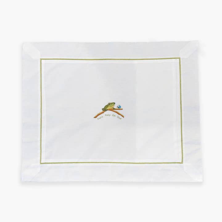 Fully Rely On God Pillow for wholesale by Anne Neilson Home