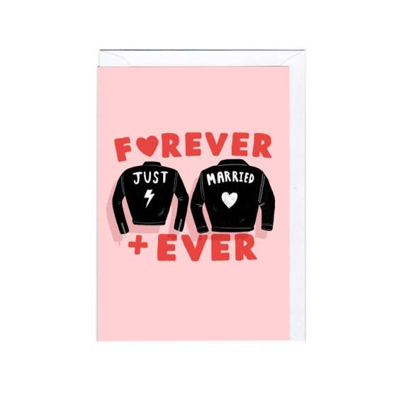 Carte de mariage Forever pour la vente par Jolly Awesome