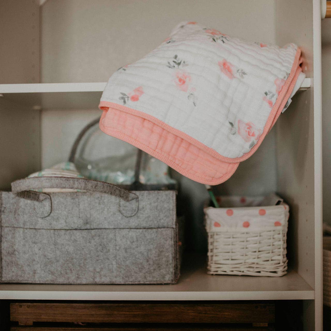 Parker Baby Co. – wholesale Täcke - Barn och baby – Drömmande blommig täcke8